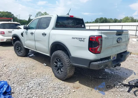 2024 Ford Ranger Xlt z USA, uszkodzony, nr VIN 1FTER4HP0RLE49520